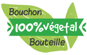 Bouteille et bouchon 100% végétal biodégradable